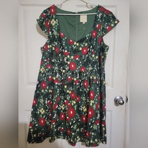 ModCloth Floral Dress